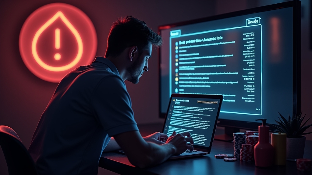 Player checking bonus terms and a promo field before claiming an offer